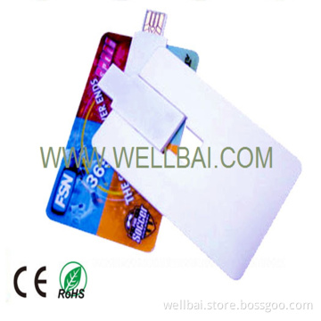 Business Card USB Flash Drive with Logo Printing for Promotion